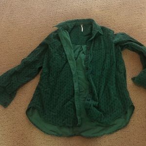 Free People Corduroy Shirt